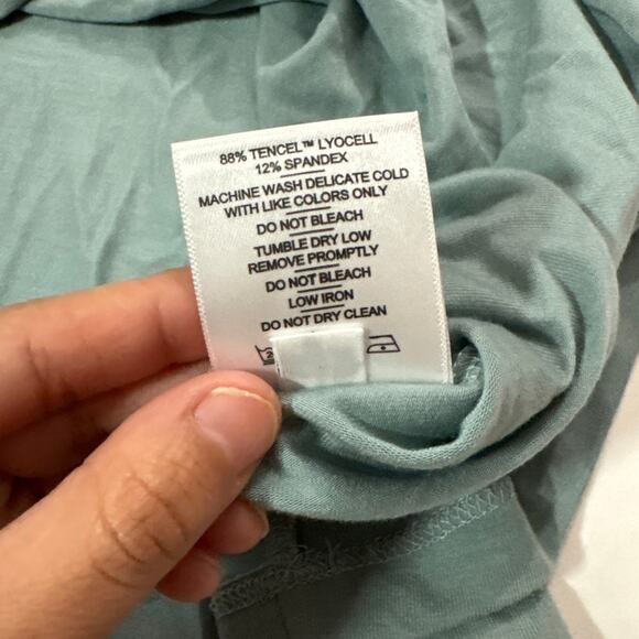 American Giant Women Small Flex Maxi Dress Soft Lightweight Pockets Comfy Basic - Picture 8 of 10